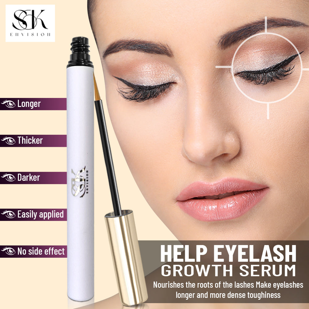 S&K Lash Serum - Eyelash Serum for Longer, Thicker, and Fuller Looking Eyelashes-Labell USA