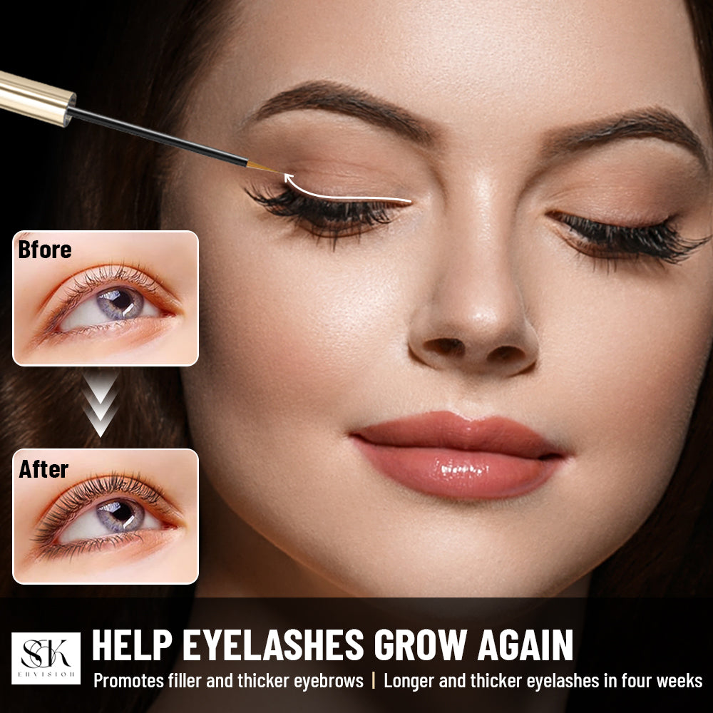 S&K Lash Serum - Eyelash Serum for Longer, Thicker, and Fuller Looking Eyelashes-Labell USA