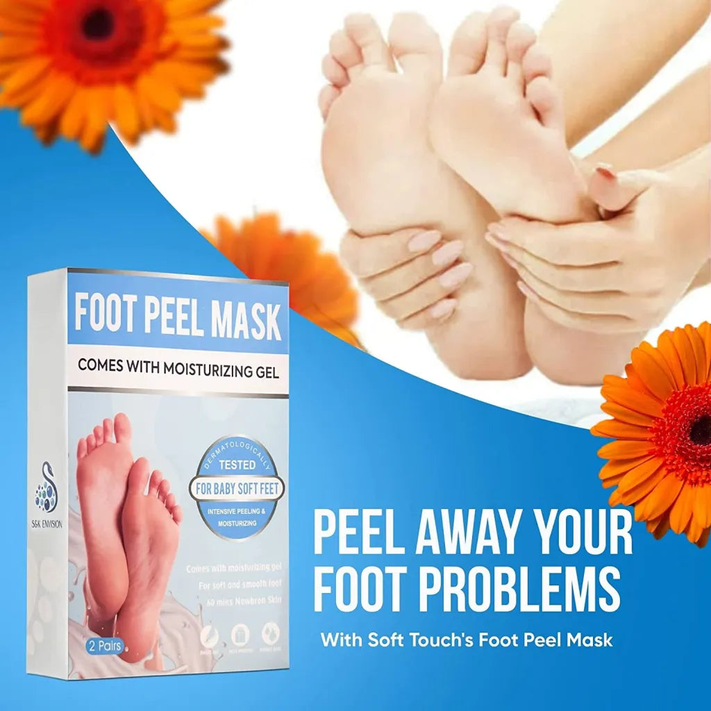 Revitalize Foot Peel Moisturizing Gel Mask-Labell USA