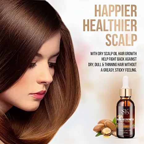 Hair Serum Regrowth of Hair, extracted from Organic & Natural ingrediants-Labell USA