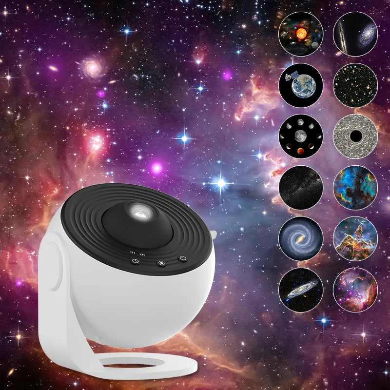 Night Light Galaxy Projector Starry Sky Projector 360° Rotate Planetarium Lamp For Kids Bedroom Valentines Day Gift Wedding Deco-Labell USA