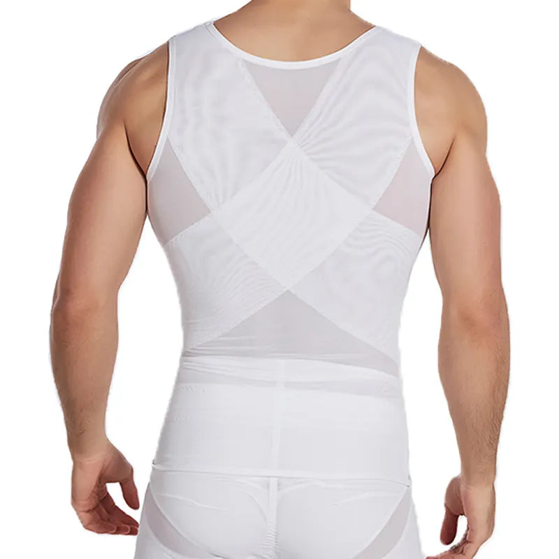 Abdominal Slimming Vest Men's Compression Shapewear-Labell USA