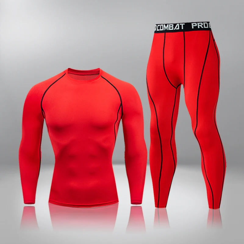 Cozy Base Thermal Men's Underwear Sets-Labell USA