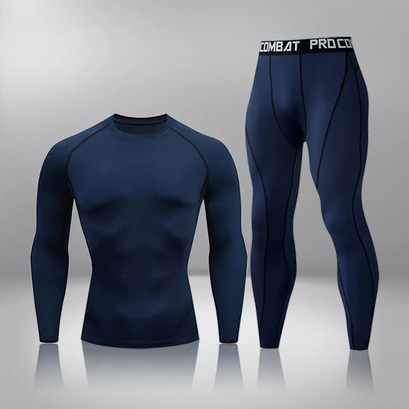 Cozy Base Thermal Men's Underwear Sets-Labell USA