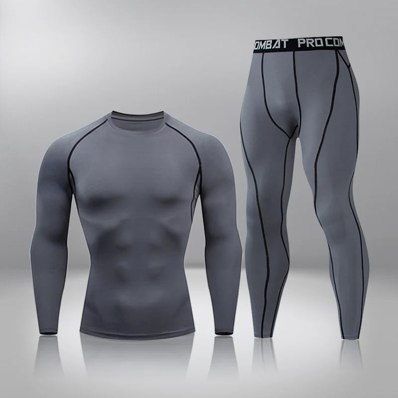 Cozy Base Thermal Men's Underwear Sets-Labell USA