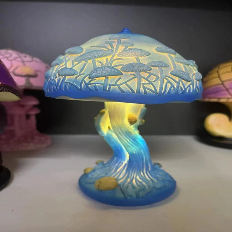 WhimsyFlora Glow Retro Resin Lamps-Labell USA