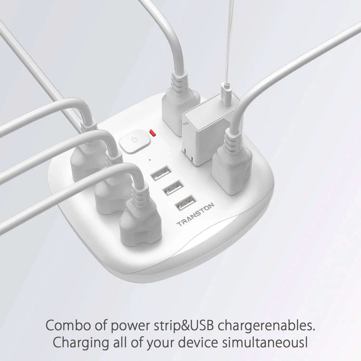 US Power Strip Surge Protector-Labell USA