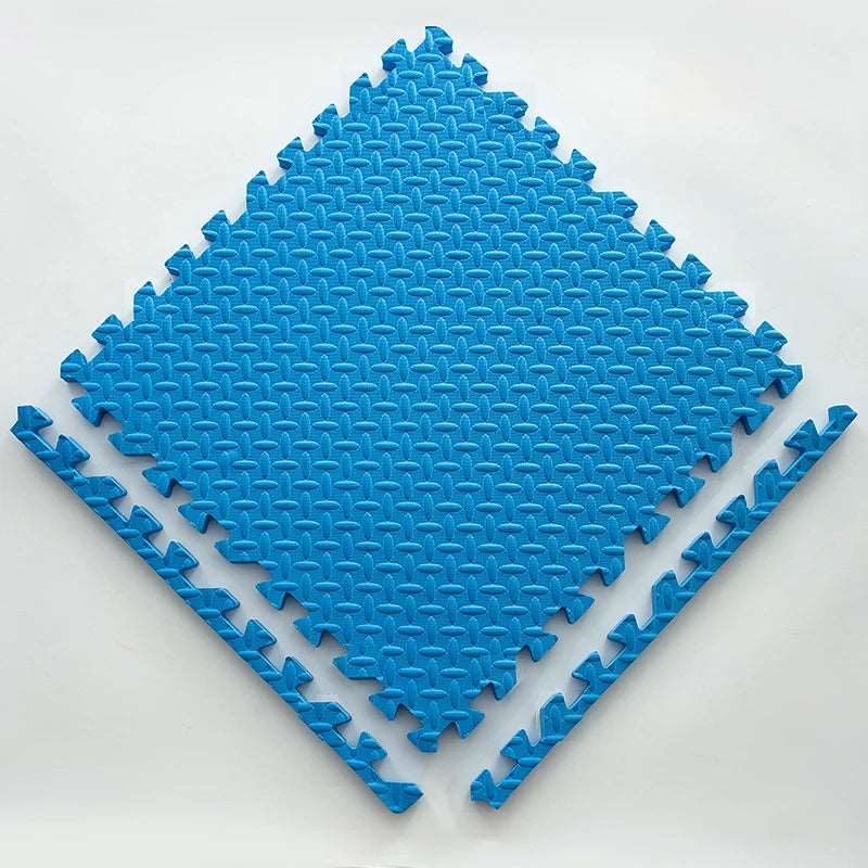 12pcs Foam Baby Play Mat Puzzle Mat Kids Interlocking Exercise Tiles Rugs Floor Tiles Toy Carpet Soft Carpet 30*30*1cm-Labell USA