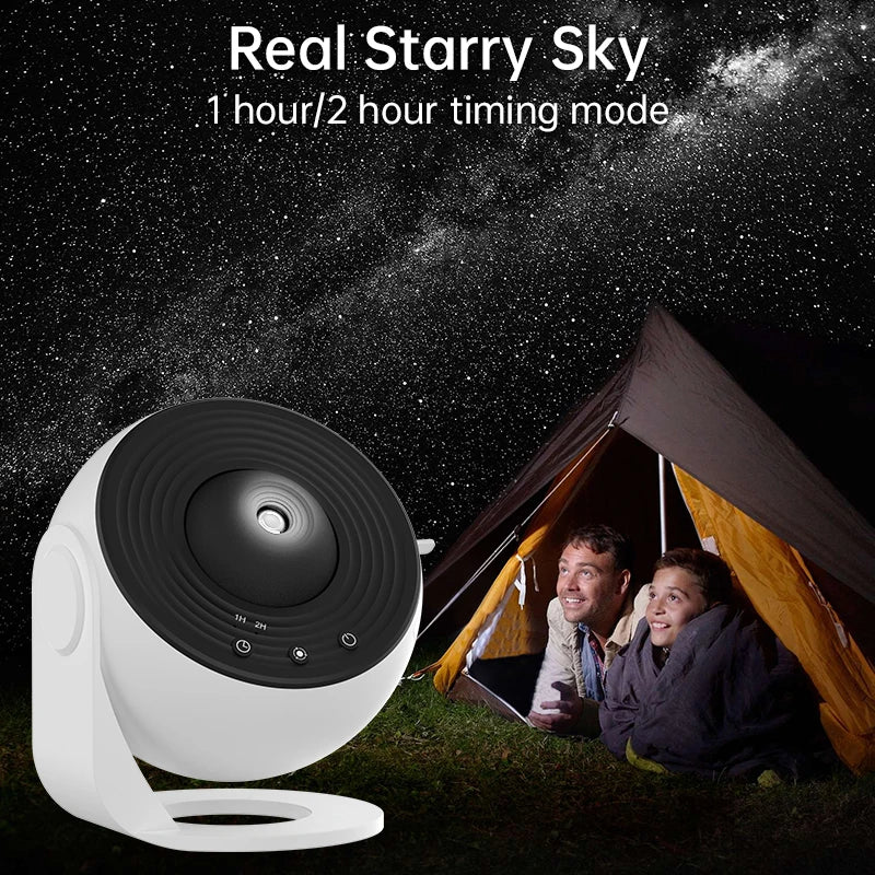 Night Light Galaxy Projector Starry Sky Projector 360° Rotate Planetarium Lamp For Kids Bedroom Valentines Day Gift Wedding Deco-Labell USA