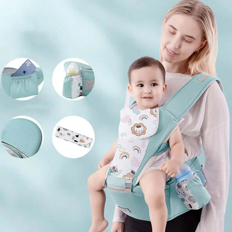 Ergonomic Baby Carrier Backpack-Labell USA