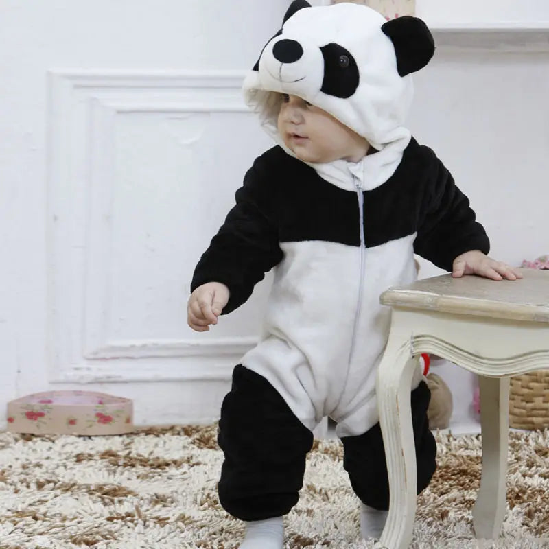 Panda Romper Cozy Cuteness-Labell USA