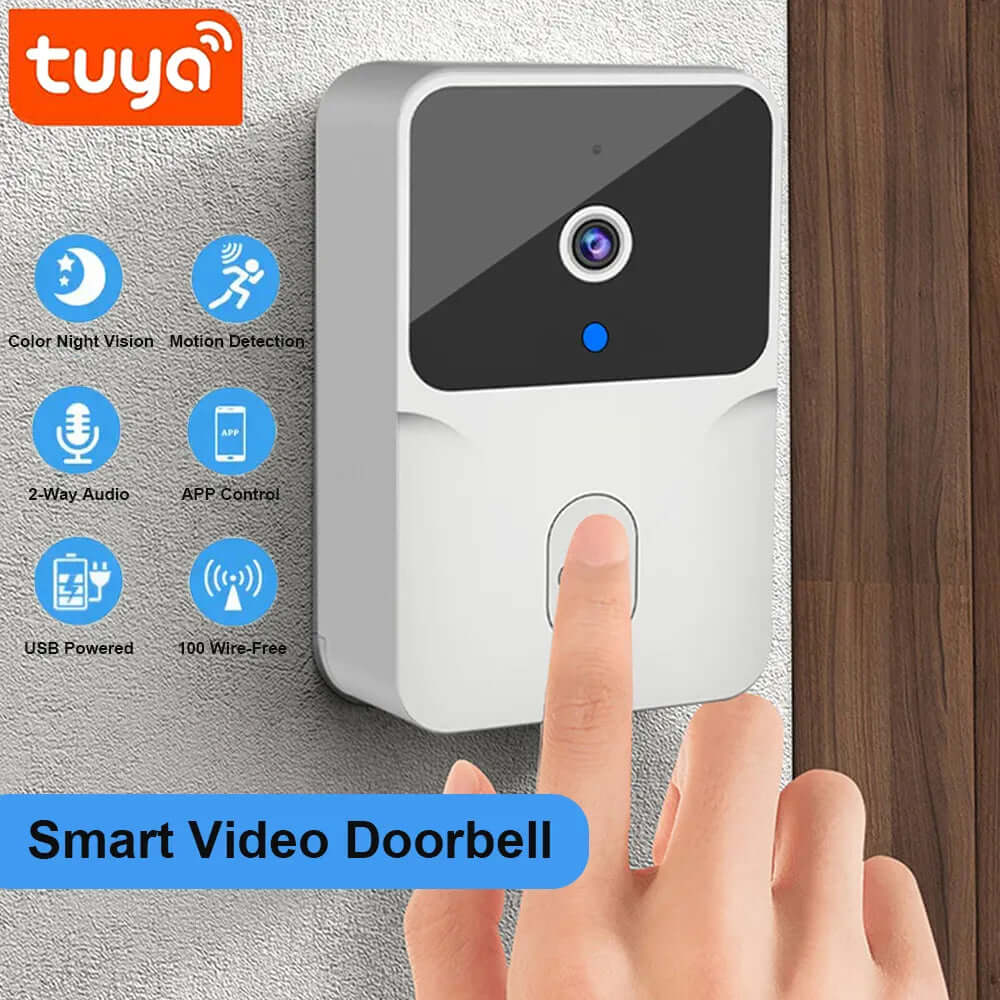 WiFi Video Doorbell with Wireless HD Camera-Labell USA