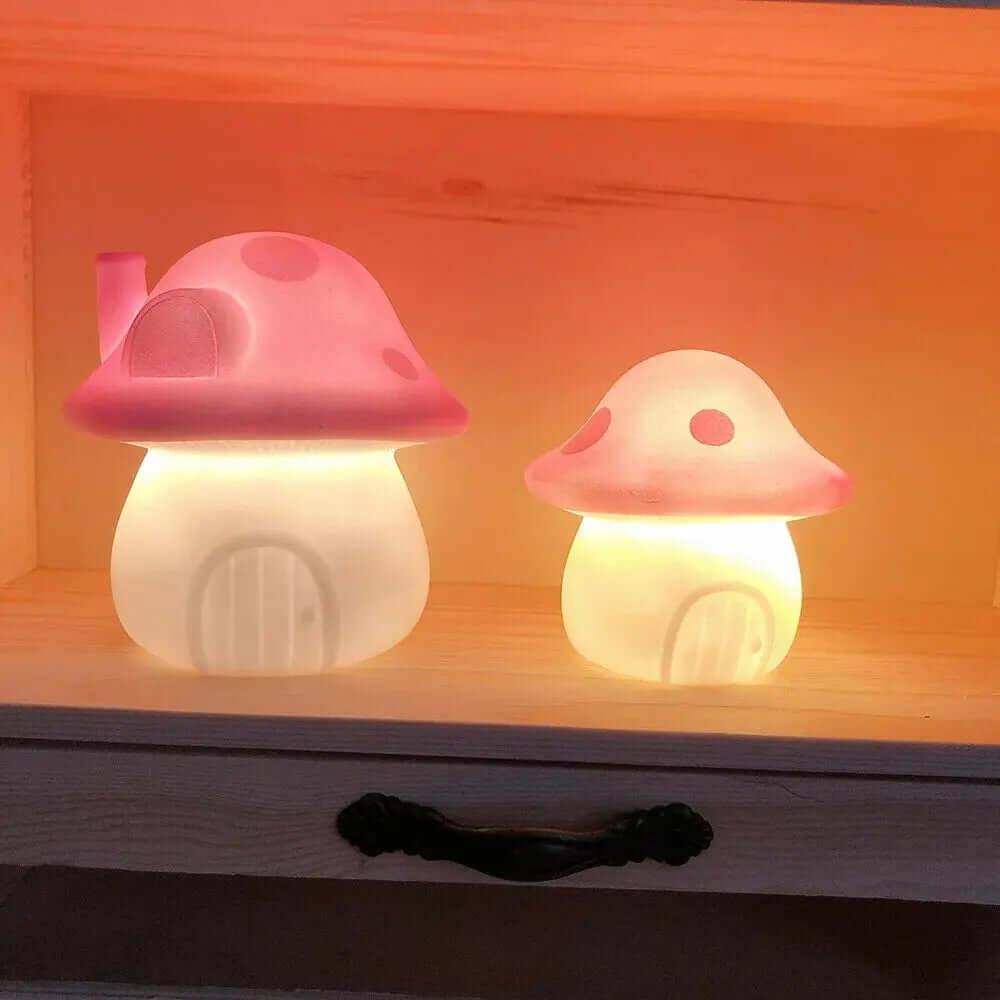 Cute Mushroom Night Light-Labell USA