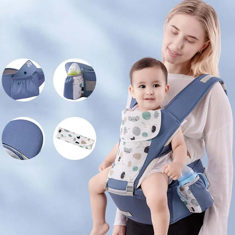 Ergonomic Baby Carrier Backpack-Labell USA