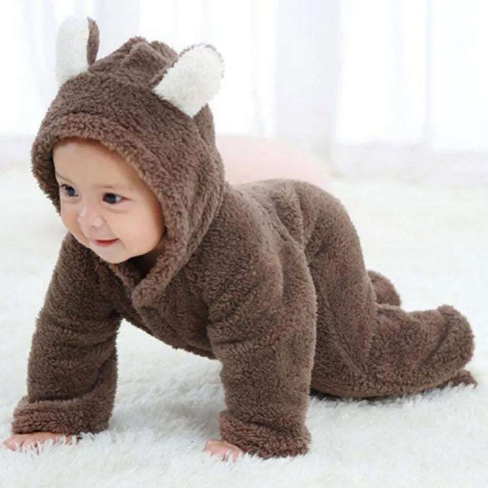 Cuddly Cuties Plush Newborn Romper Sets-Labell USA