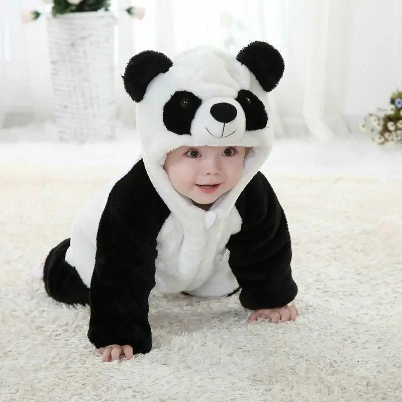 Panda Romper Cozy Cuteness-Labell USA