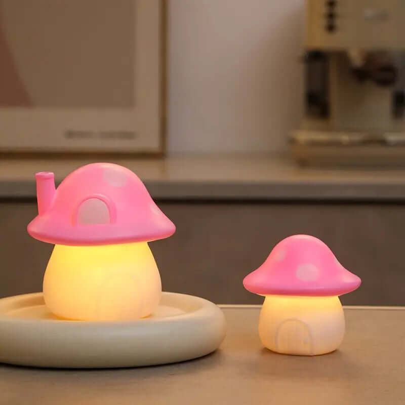 Cute Mushroom Night Light-Labell USA