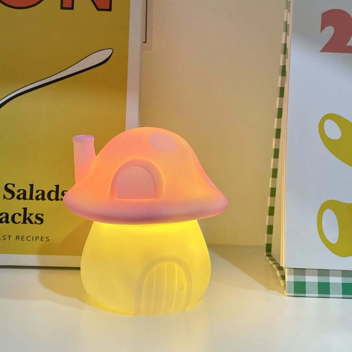 Cute Mushroom Night Light-Labell USA