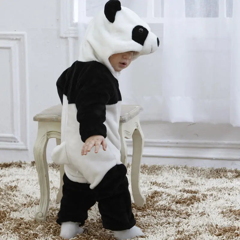 Panda Romper Cozy Cuteness-Labell USA